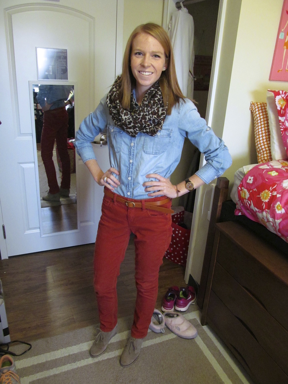 the claire with red hair: OOTD throwback thursday