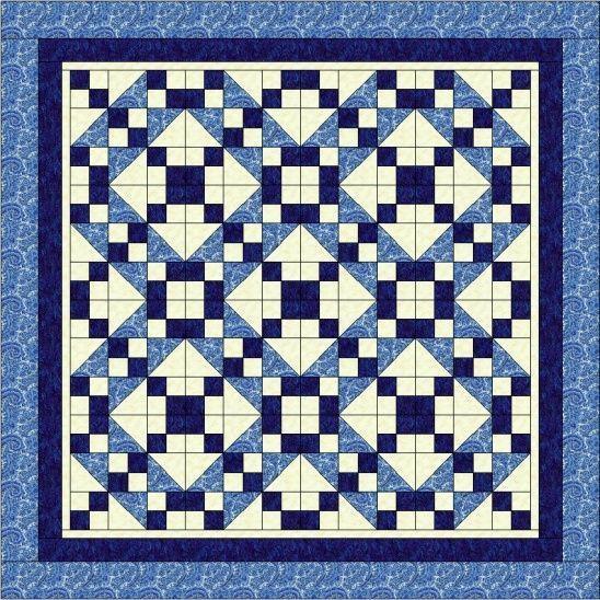 New Project KickOff Jacob's Ladder Dorm Quilt