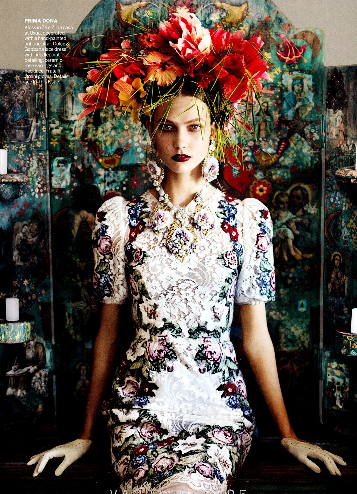 brazilian treatment: karlie kloss by mario testino for us vogue july ...
