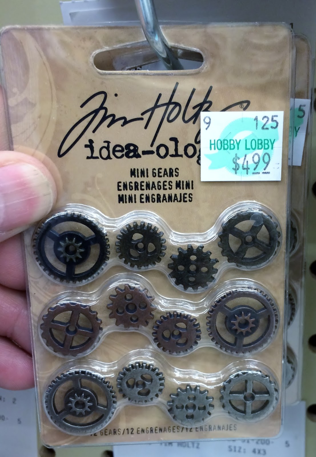 Nirvana Valley Model Railroad Gears, or how to use that 40 off Hobby Lobby coupon
