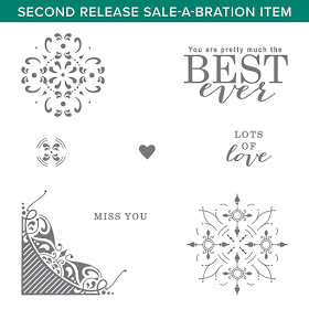 Stampin' Up! 2019 Sale-a-Bration AVAILABLE NOW ~ All Adorned Stamp Set 
