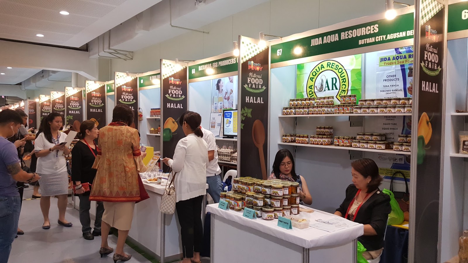 2018 Sikat Pinoy National Food Fair Open Doors to the Public; Exhibits