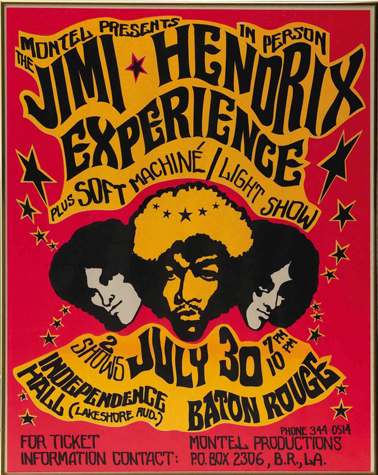 20 Classic Vintage Psychedelic Rock Posters from the 60s