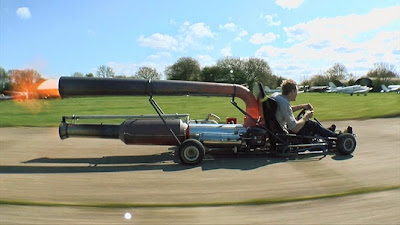 Τρελός εφευρέτης έβαλε μηχανή Jet σε Go-Kart 