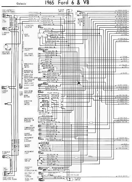 Ford galaxie wiring diagrams #9