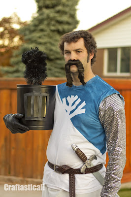 Sir Bedivere from Monty Python homemade Halloween costume