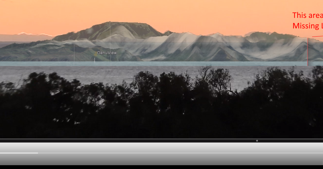 Flat Earth Insanity Flat Earth Follies O'ahu from Kaua'i