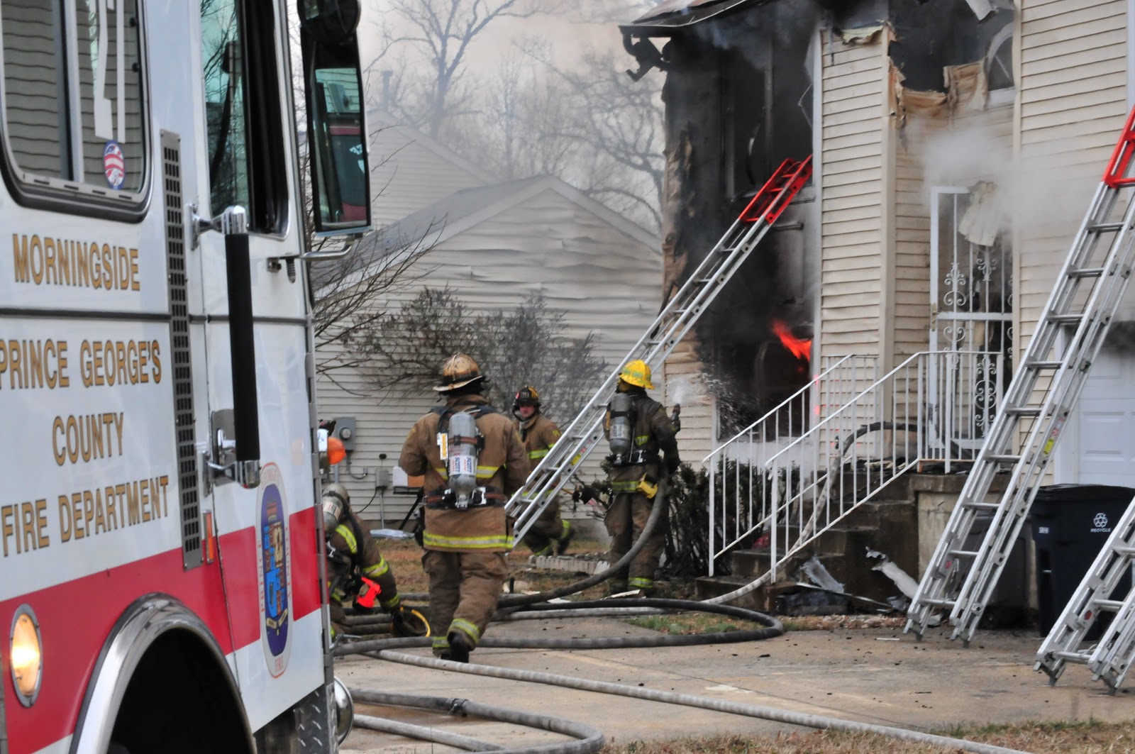 District Heights House Fire