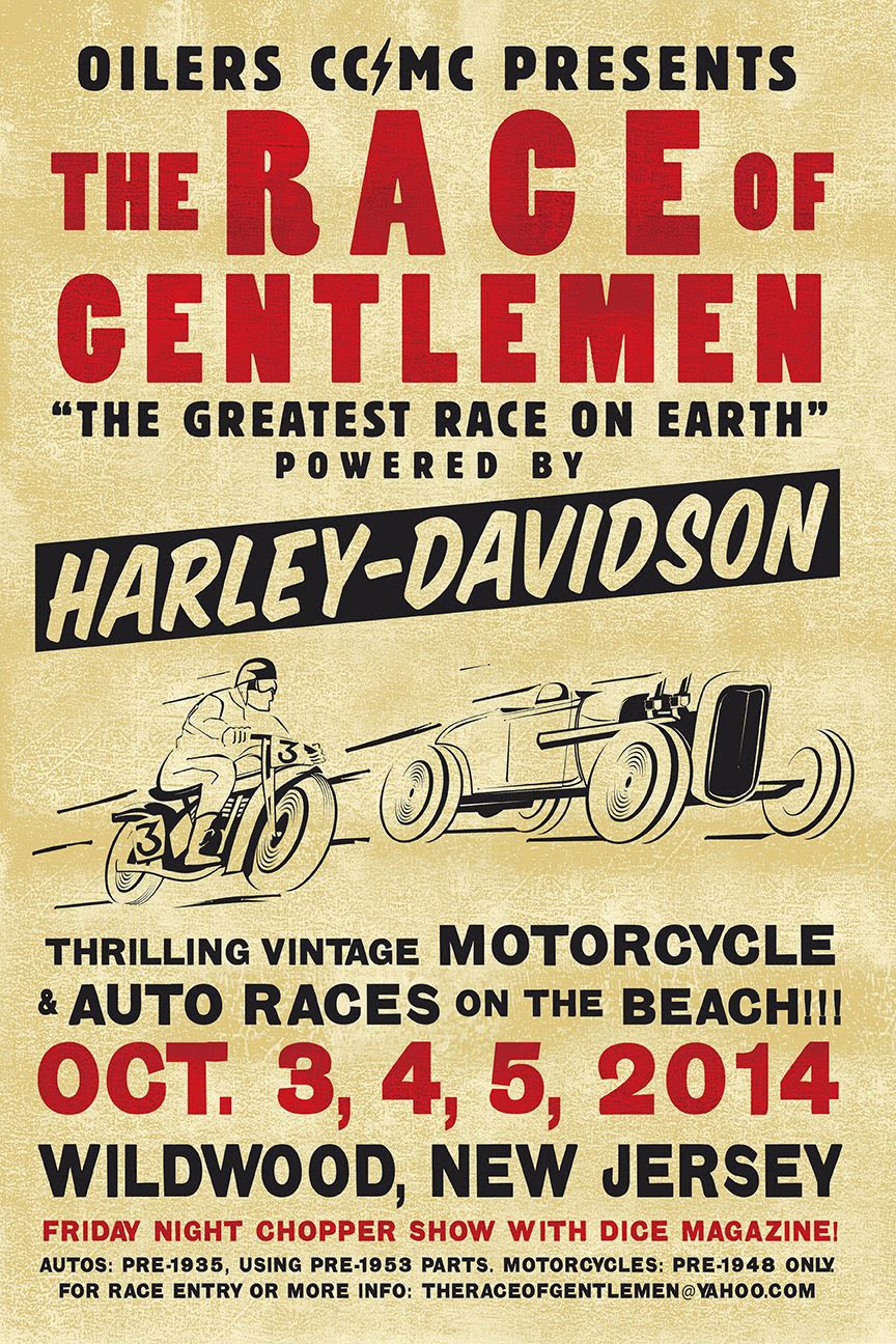 BornFree Motorcycle Show Race of Gentleman