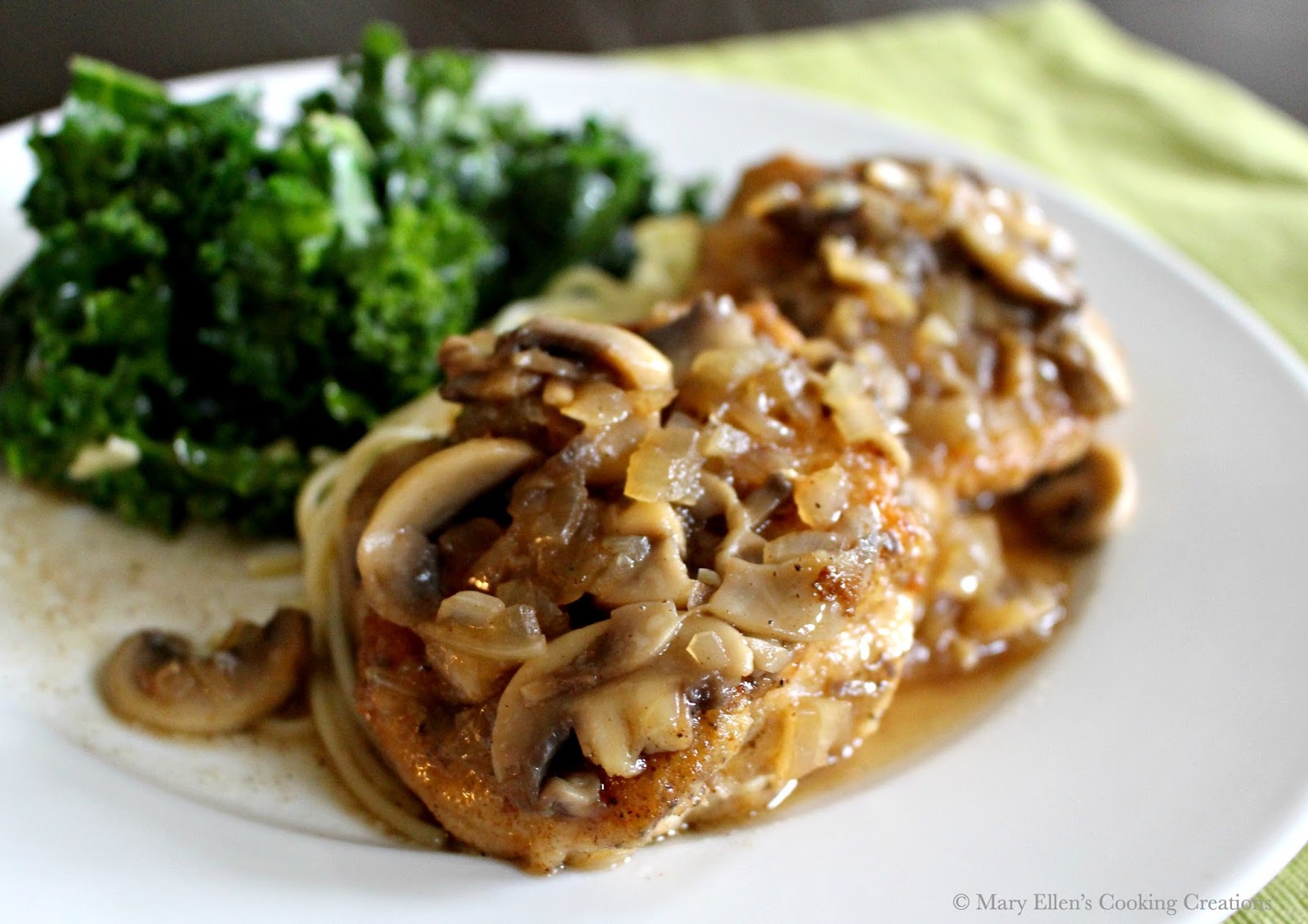 Mary Ellen's Cooking Creations Weeknight Chicken Marsala
