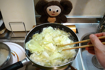 豚肉とキャベツみそ炒めの作り方（1）