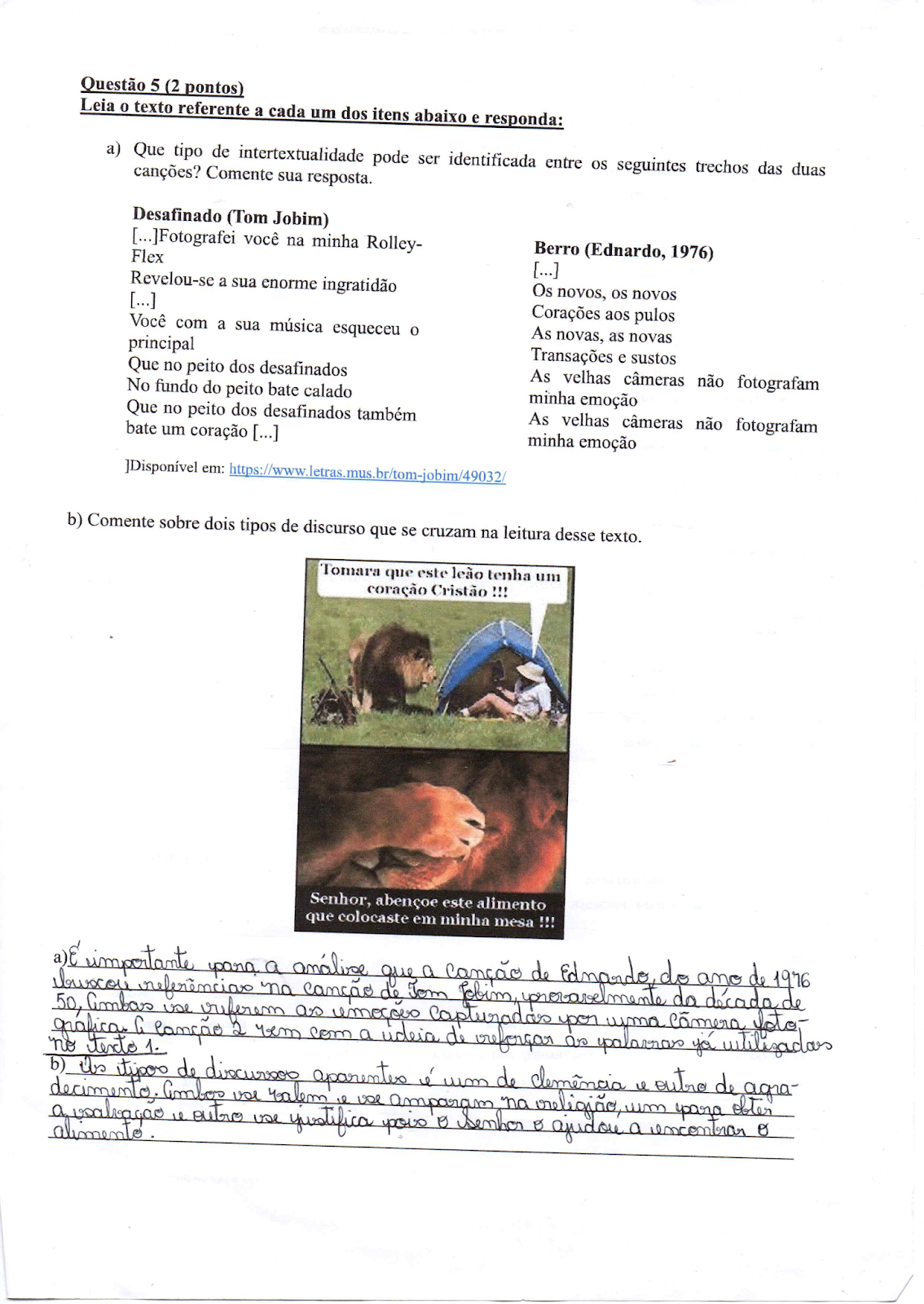 Língua Portuguesa - Texto e Discurso