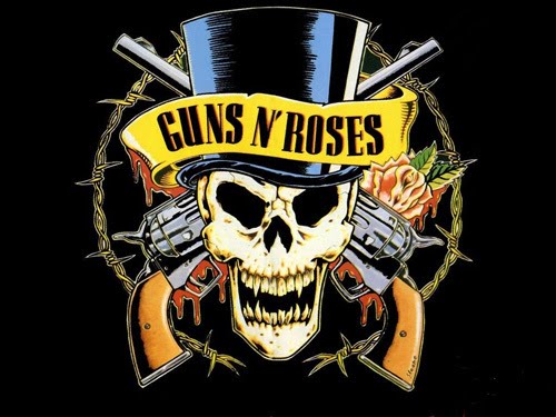 guns n roses logo. hard rock Guns N#39; Roses.