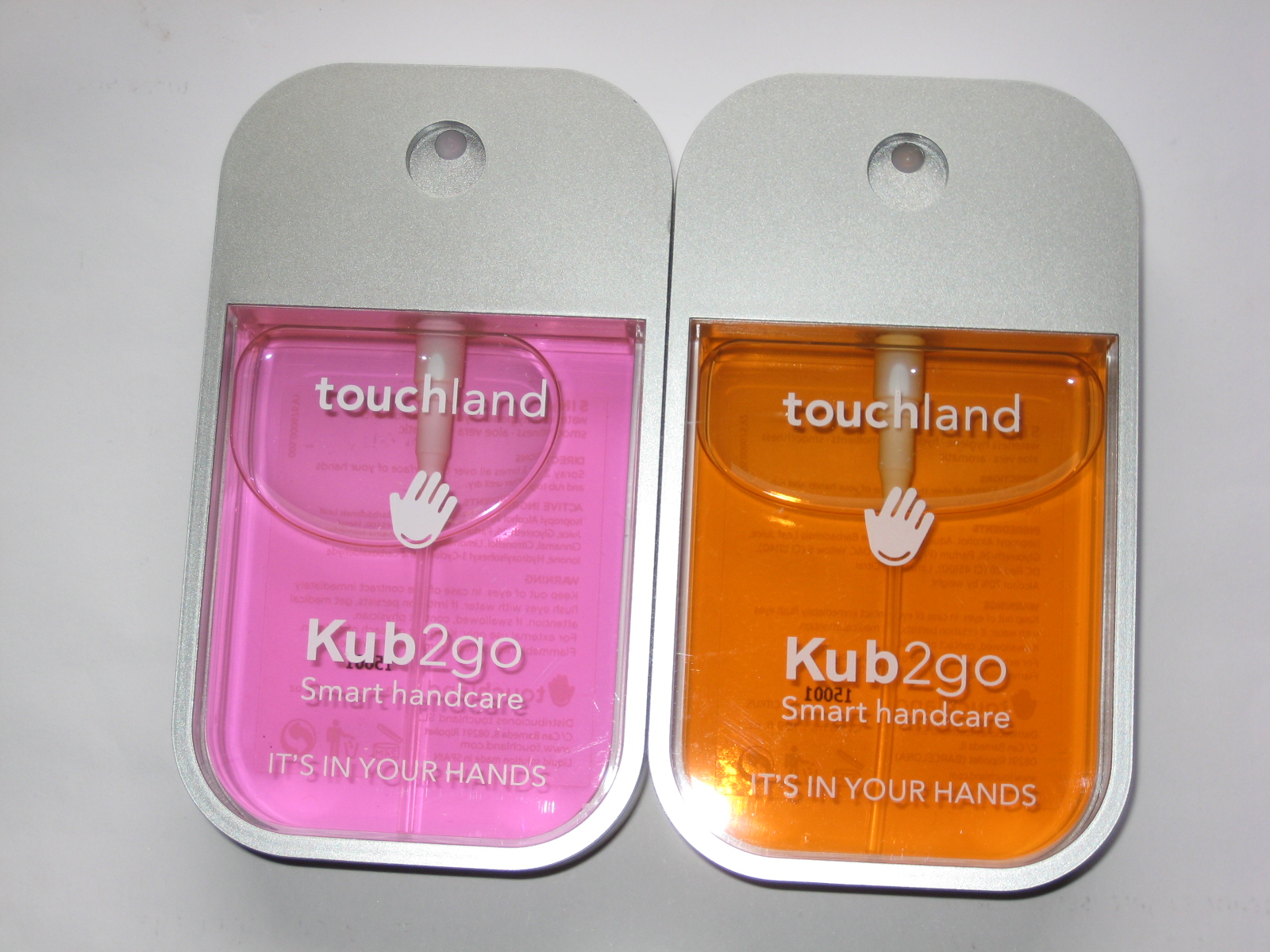 Touchland Kub2go avagy hogy lesz divat a kézfertőtlenítőből