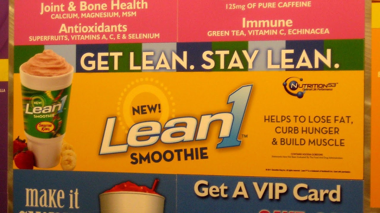 smoothie king lean vanilla
