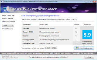 ChrisPC Win Experience Index v4.70 Portable  Eee