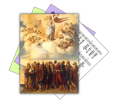 Hymns for Jesus ascension into heaven