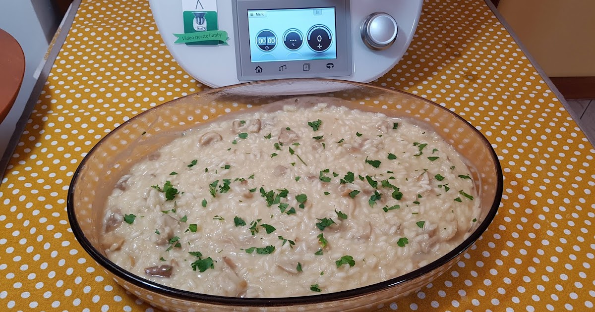 Video ricette bimby Risotto con i funghi bimby per TM5 e TM31