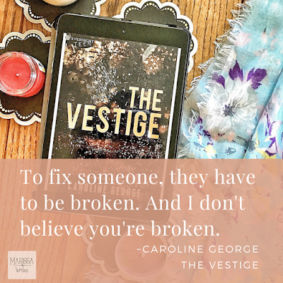 The Vestige by Caroline George a book review on Reading List