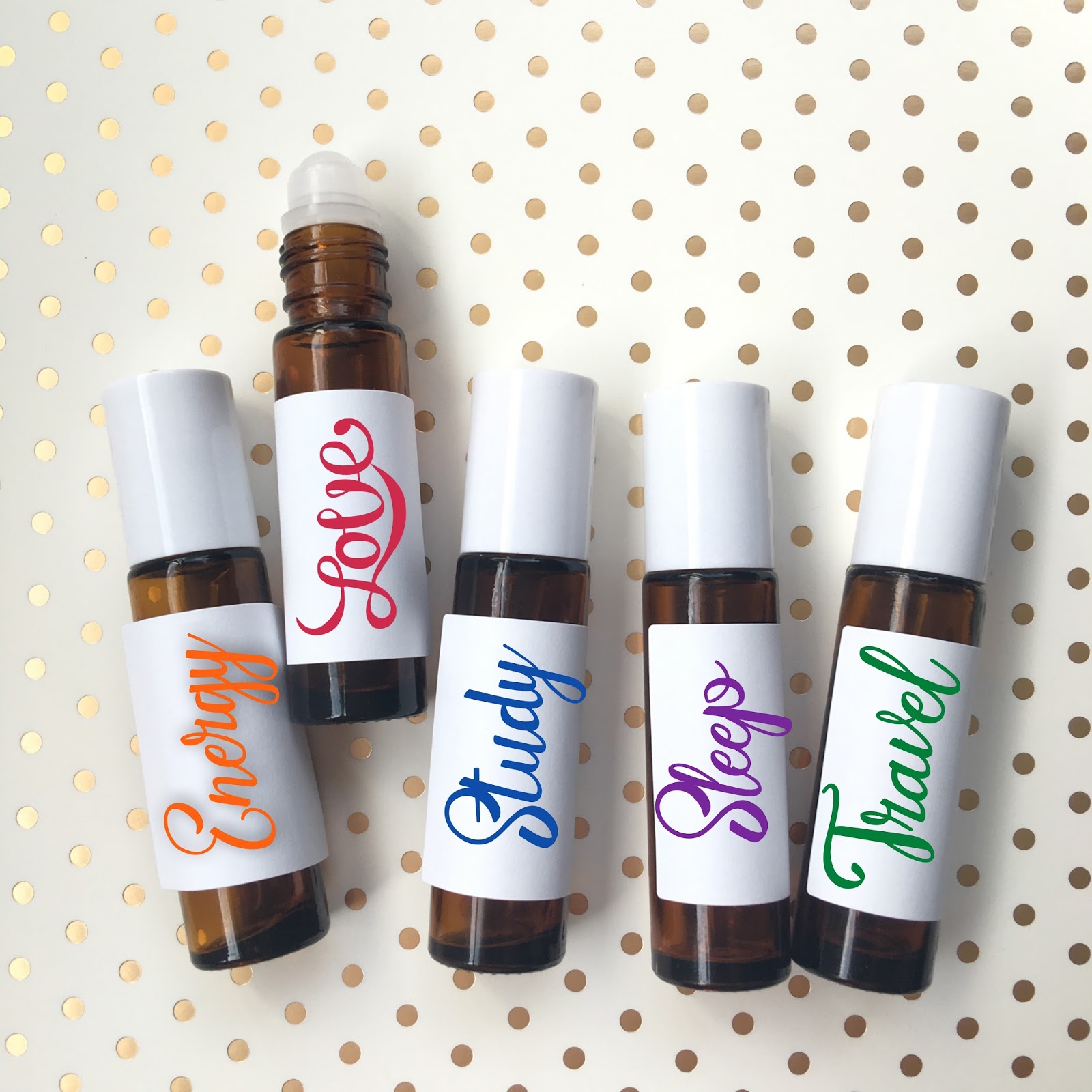 DIY Roll On Aromatherapy Remedies