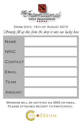Voting ticket design for event