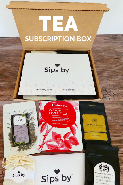 Sips by monthly tea subscription box review - $15/month