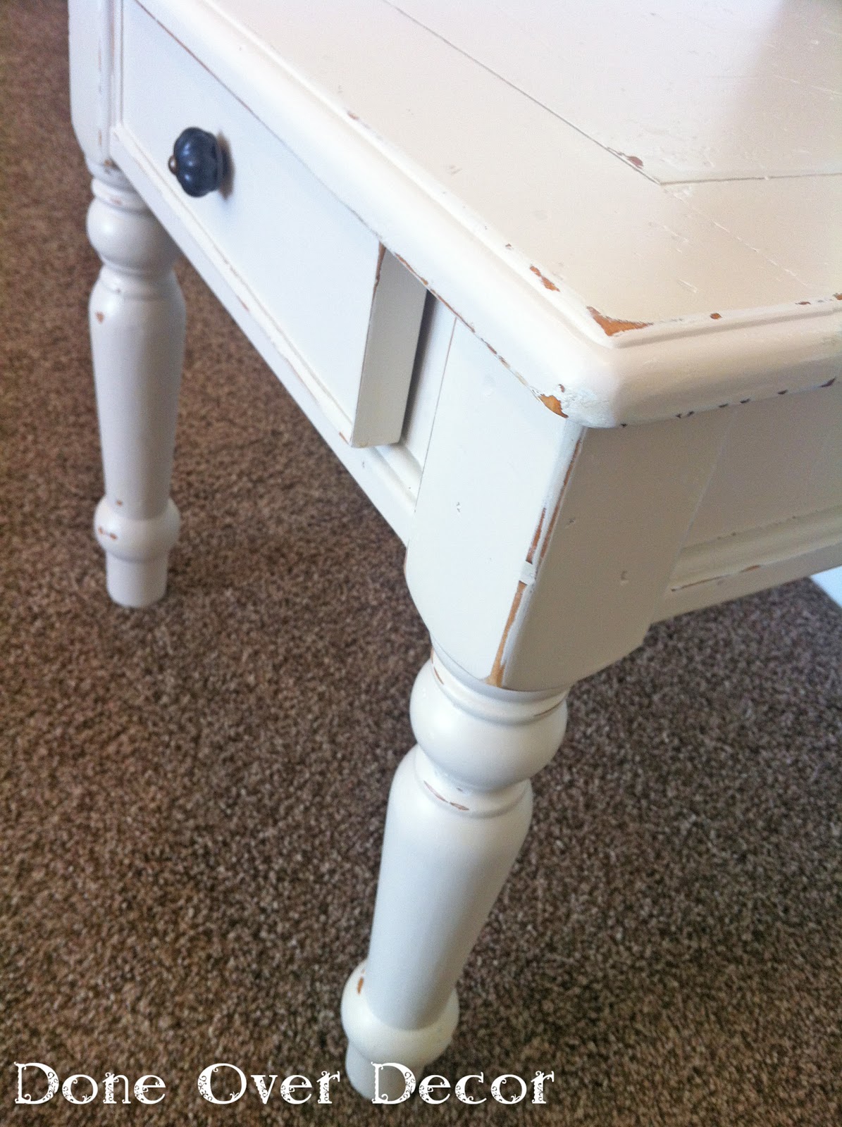 A Painted Nest Custom Order Side Table and End Table