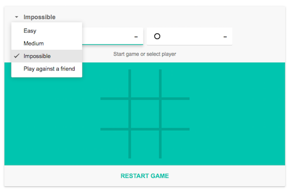 Google now lets you play a game of Solitaire or Tic-Tac-Toe in search