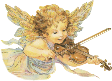 Ángel violín 