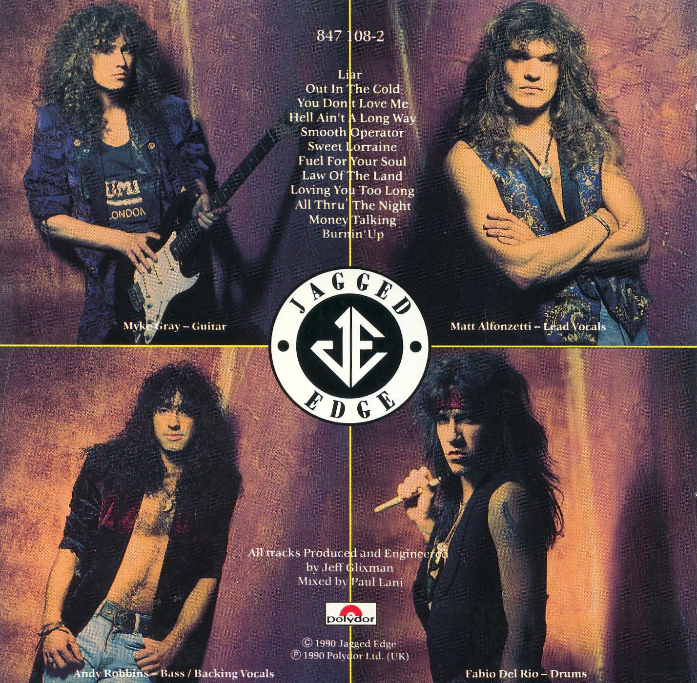 Jolly Joker`s Ohrenbalsam JAGGED EDGE, TROUBLE, CD, 1990