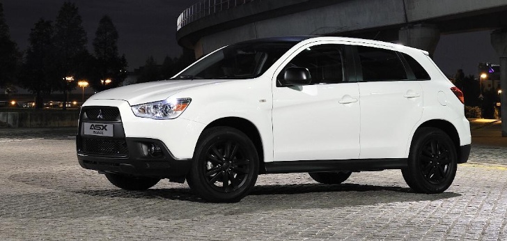 Mitsubishi ASX Black Special Edition with masculine body display - Auto ...
