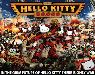 Hello Kitty Warhammer 40k cover