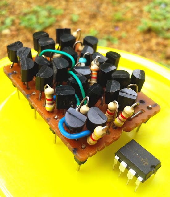Discrete 555 Using Transistors (Replica of NE555 IC)