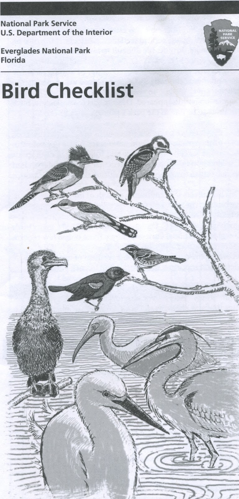The Backyard Birder: National Park Service Bird Checklists