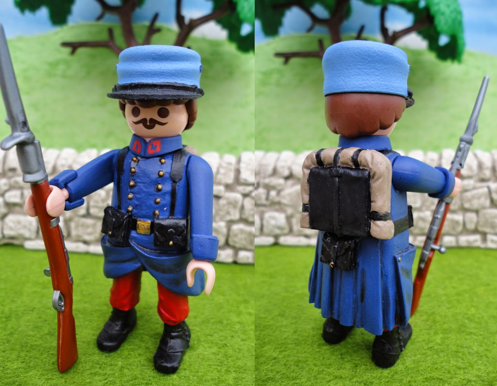 Figurine Play-Big Guerre De Sécession - Soldat Nordiste De L'Infanterie (Réf. 5864)