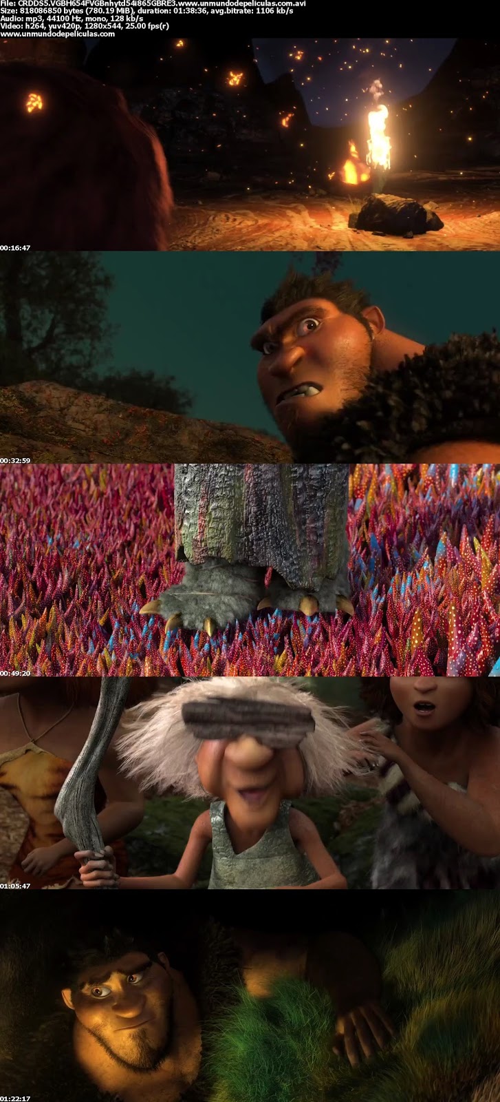 Capturas de la película.