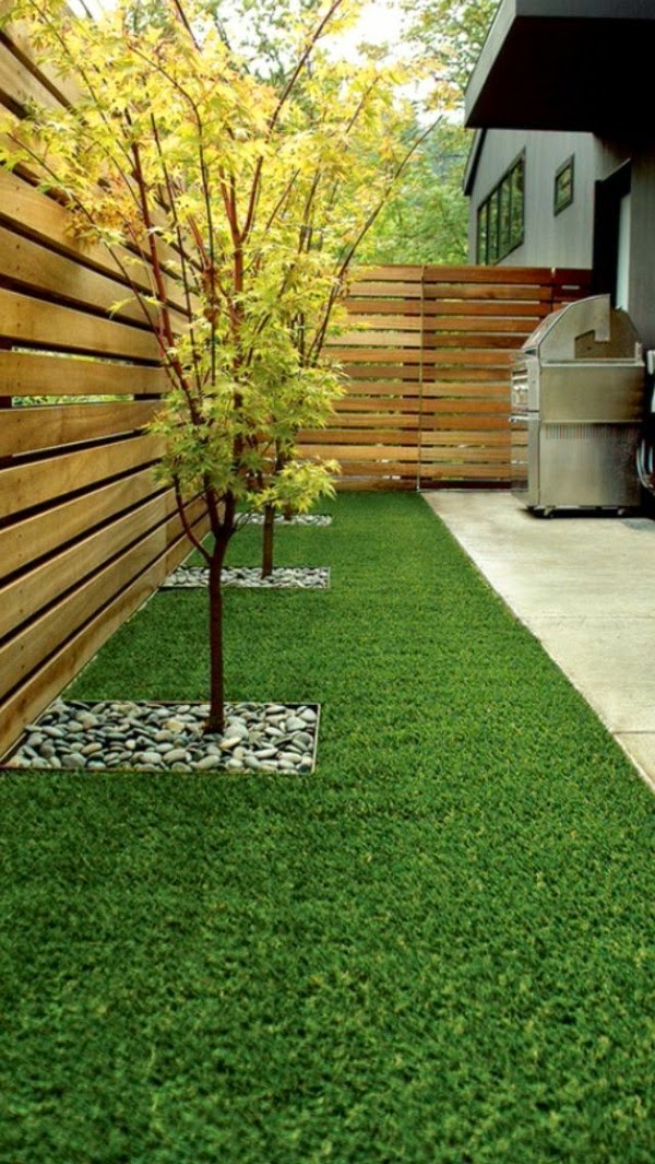 Artificial grass for a balcony, terrace or garden &#8211; great examples!