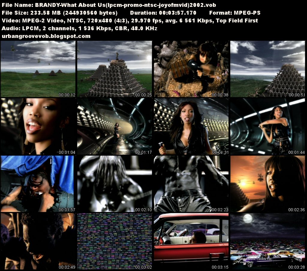 Urban Groove Vob Collection Brandy What About Us (2002)