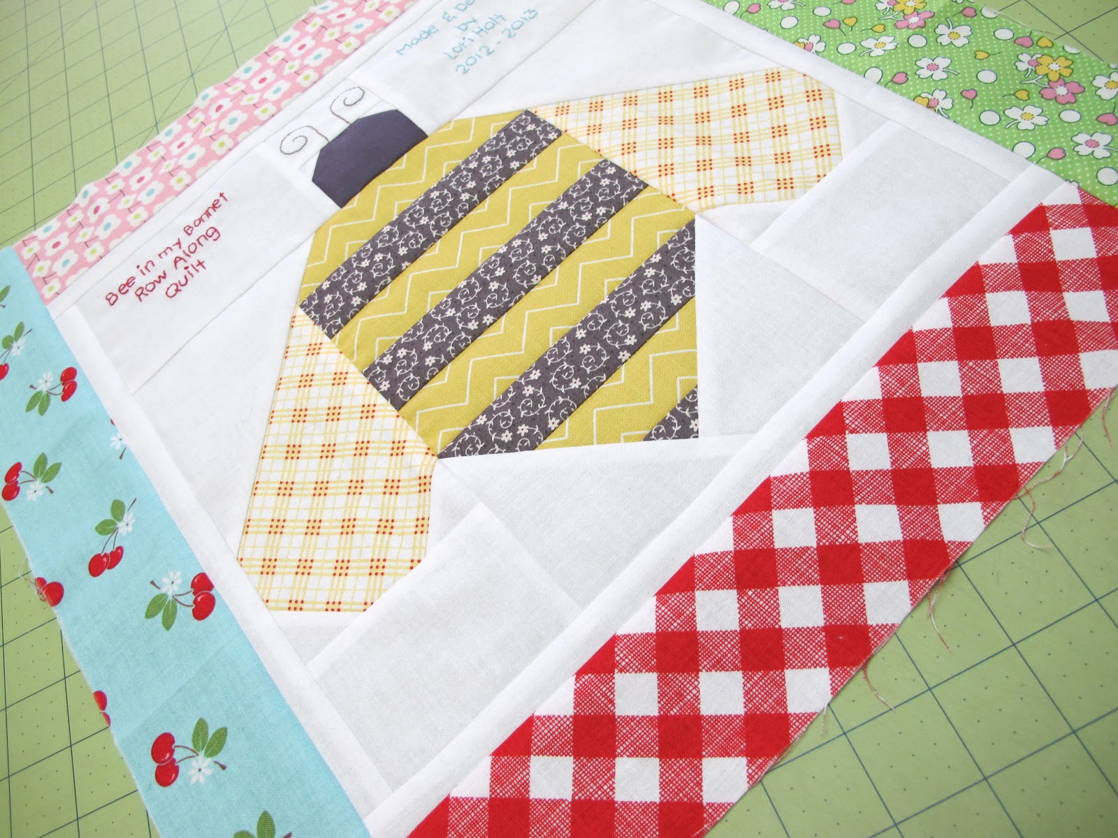 Bee In My Preparing Your Quilt Backing and Scrappy Binding
