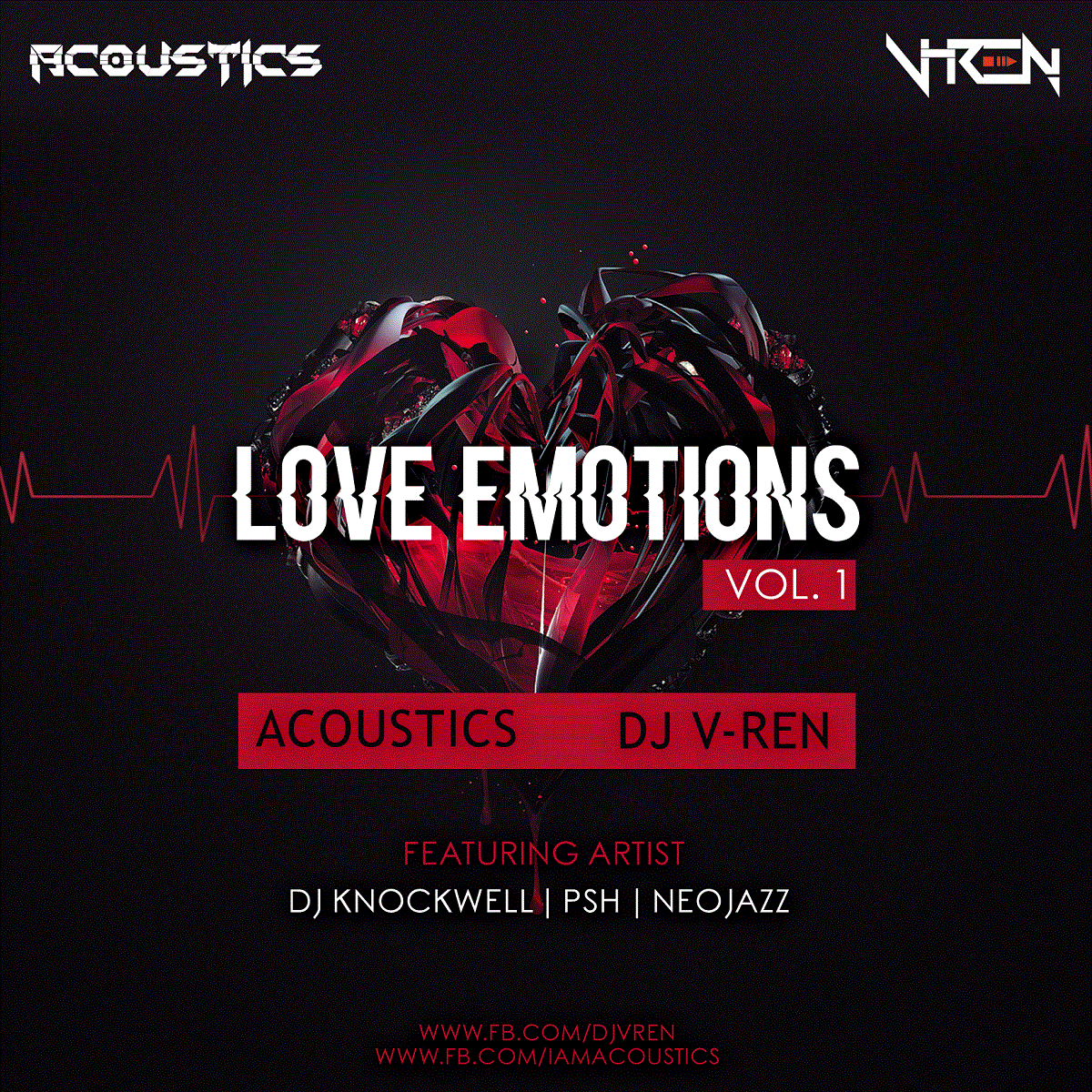 Love Emotions Vol.1 Acoustics & DJ VRen Indian Dj Remix IDR