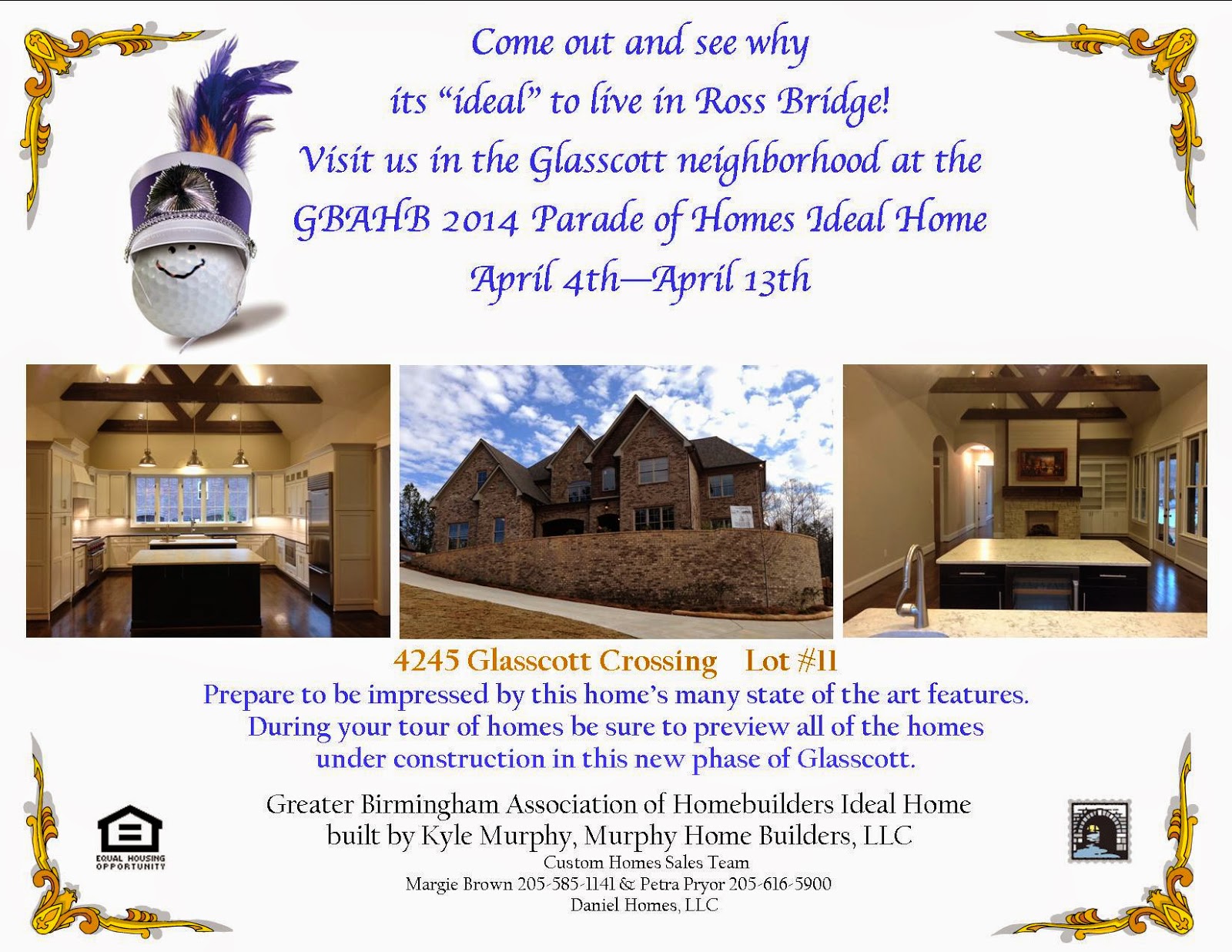 to Custom Homes Ross Bridge... Butler Springs & Glasscott