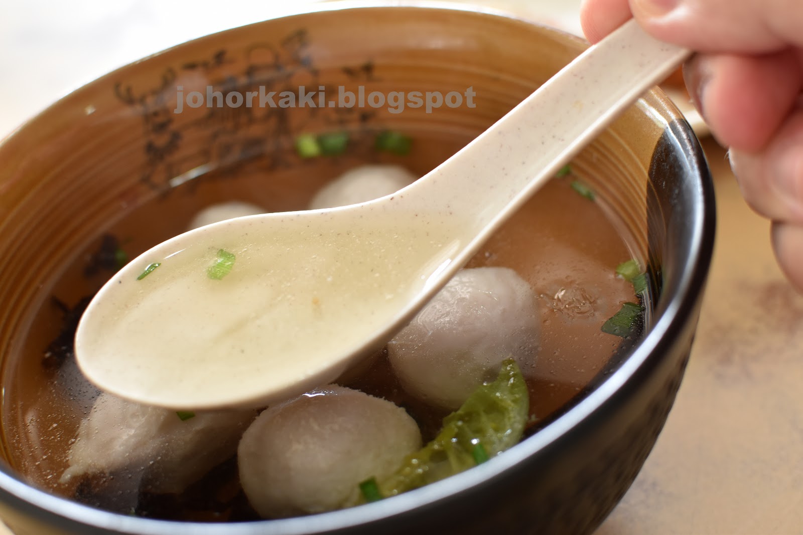 Yong Peng Fish Balls At Bebola Ikan Anthony Johor Kaki Travels For Food