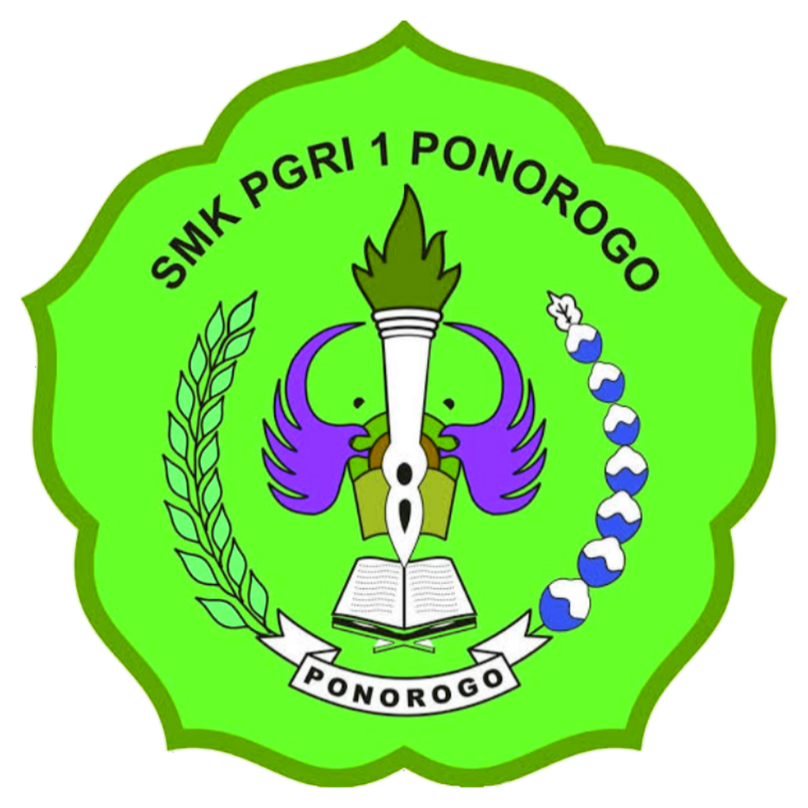 Profil dan Logo  SMK  PGRI 1 Ponorogo DWI PURWANTO