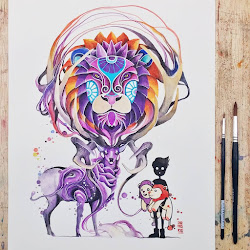 amazing watercolor painting mr editions scorpio