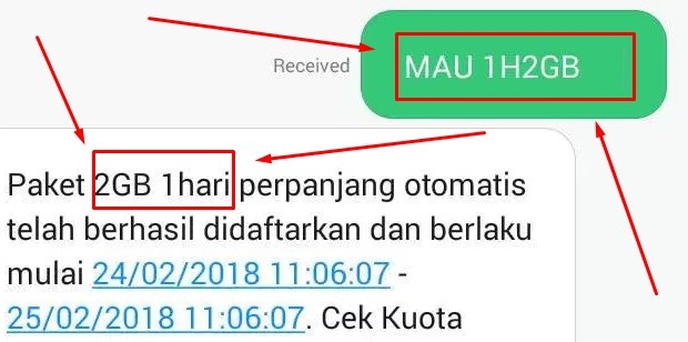 Cara Aktivasi Paket Internet Tri Paling Murah 2GB Rp 1500 2 Cara Aktivasi Paket Internet Tri Paling Murah 2GB Rp 1500 2