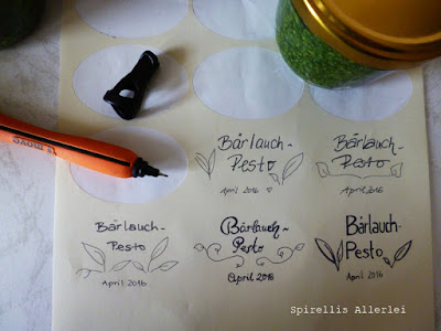 Spirellis Allerlei - Bärlauchpesto