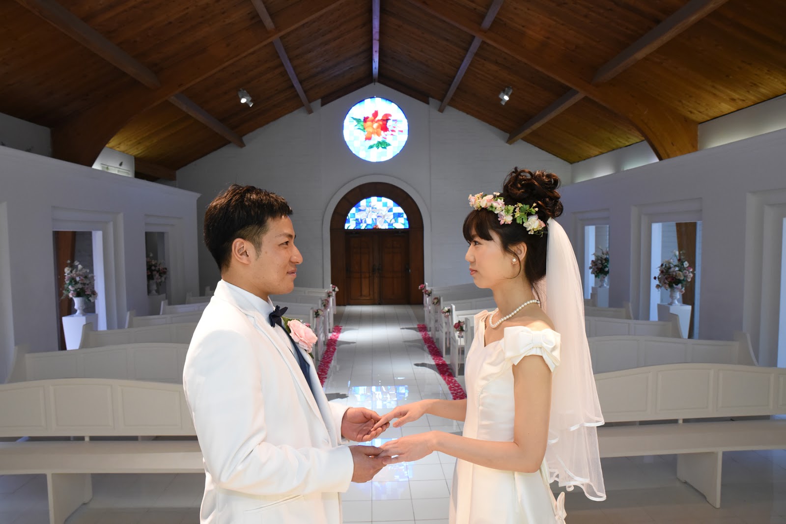 Hawaii Wedding Chapel Yuma & Yuka at Primarrie Church