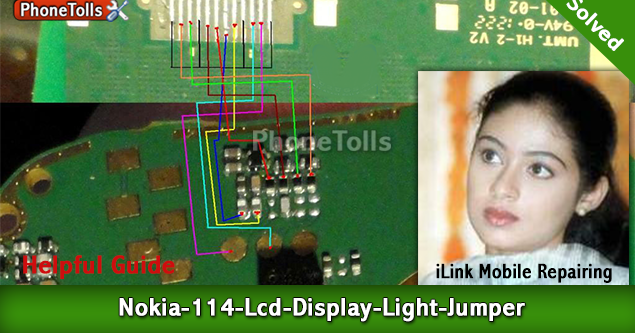 Nokia 114 Lcd Display Light Problem Jumper