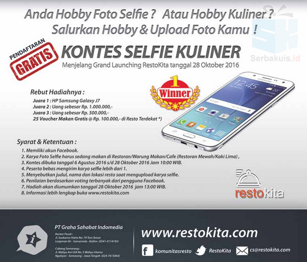 Kontes Selfie Kuliner Kontes Selfie Kuliner