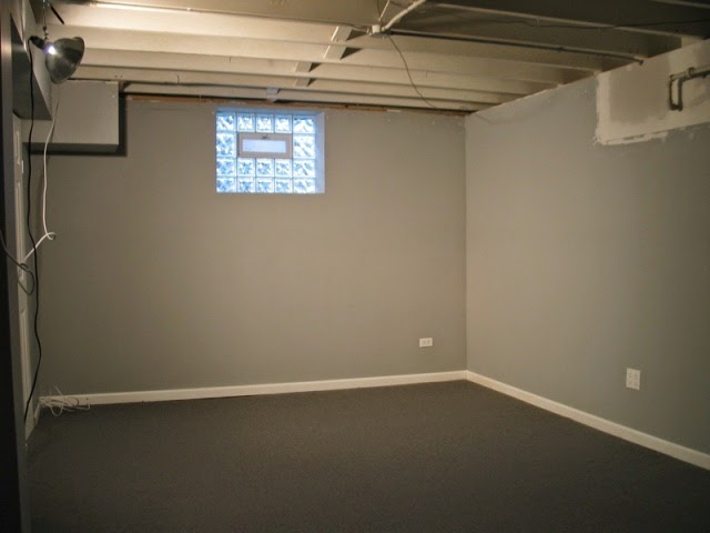 Painting A Poured Concrete Basement Wall Painting A Poured Concrete Basement Wall